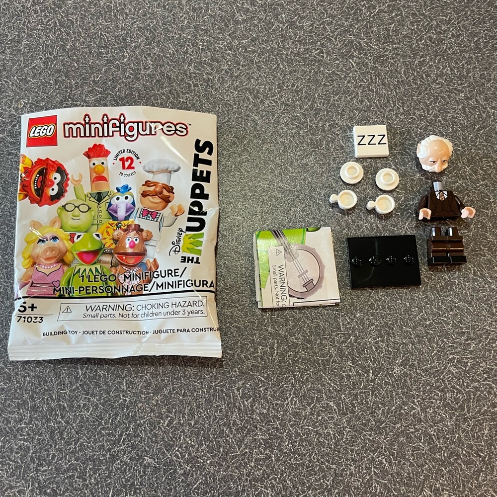 Lego Muppet Mini-figure Waldorf new